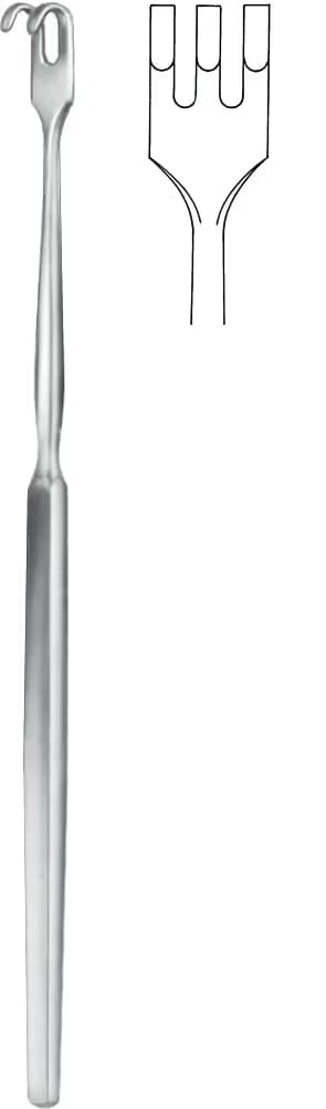 KANCA 16,5CM 3DİŞLİ KESKİN