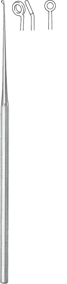 KULAK KURETI EĞRİ YUVARLAK 15cm 3,0mm