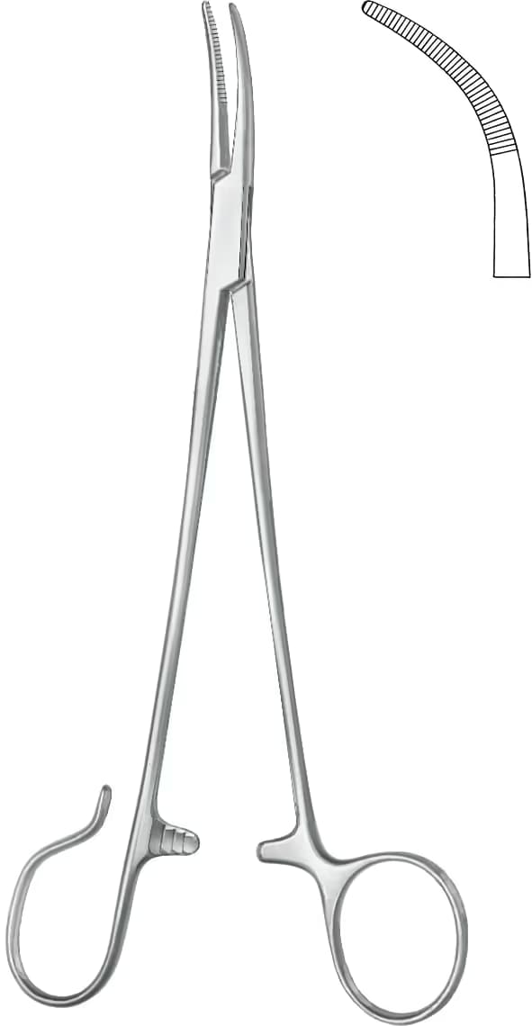 TONSIL KLEMP SCHNIDT-SAWTEL 19CM