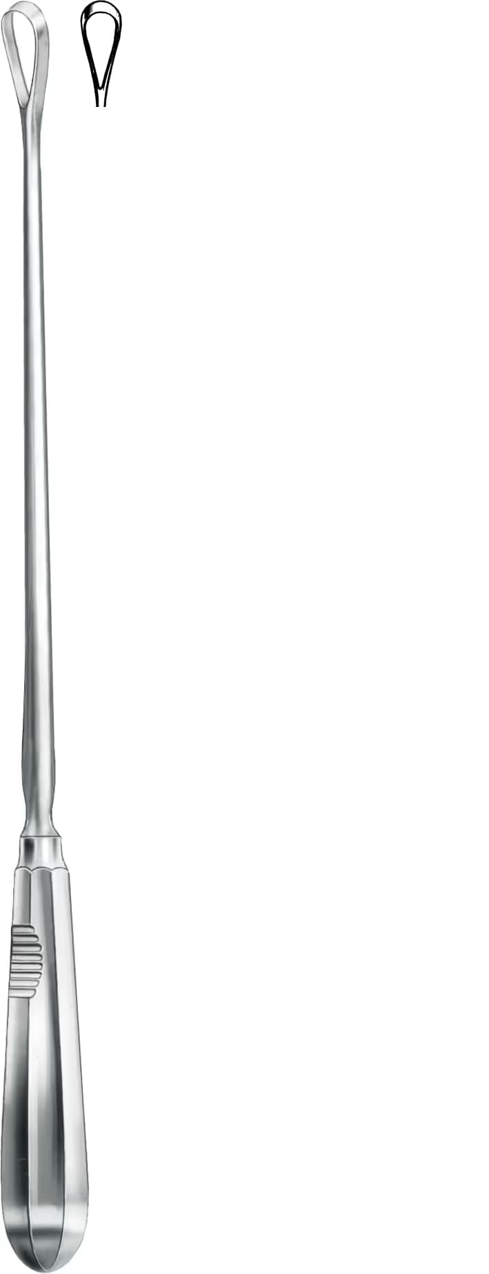 UTERINE KÜRET RECAIMER 30CM KESKİN SERT 00 4,5MM