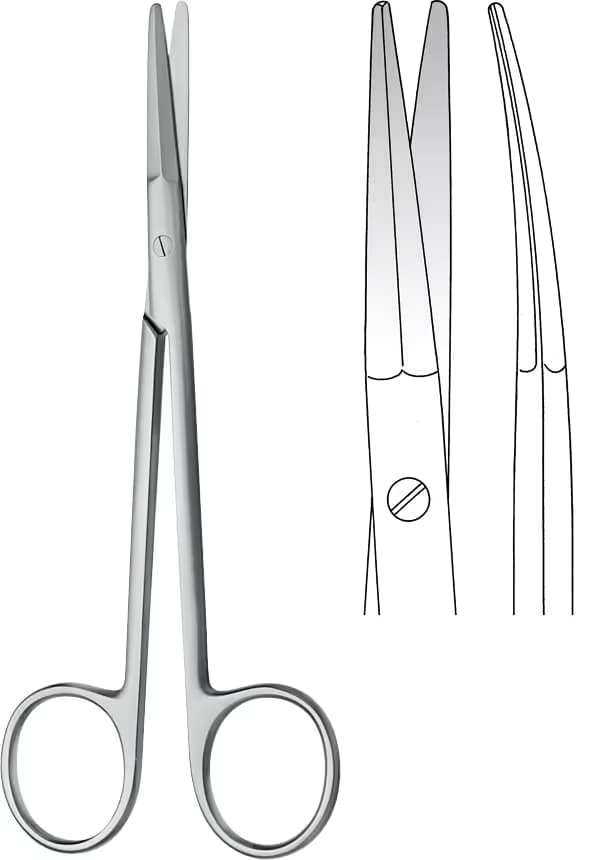 MAKAS PECK JOSEPH 14,5CM EĞRİ K/S