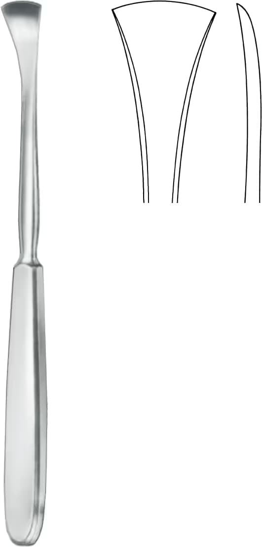 RASPARATOR LANGENBECK 19,5cm 16mm