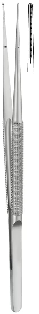 TC PENSET MİKRO YUVARLAK SAP ATR.DEBAKEY TİP 18CM 1,2mm